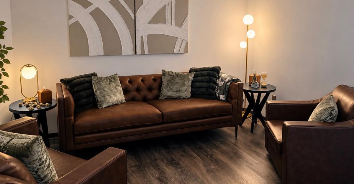 Mental health therapy room at the NeuroLift Spring Hill clinic